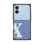 プレミアムパネル with MagSafe［ オリジナル - initial two tone - X blue ］