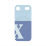 プレミアムパネル with MagSafe［ オリジナル - initial two tone - X blue ］
