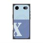 プレミアムパネル with MagSafe［ オリジナル - initial two tone - X blue ］