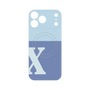 プレミアムパネル with MagSafe［ オリジナル - initial two tone - X blue ］