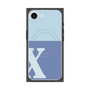 プレミアムパネル with MagSafe［ オリジナル - initial two tone - X blue ］