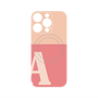 プレミアムパネル with MagSafe［ オリジナル - initial two tone - A pink ］