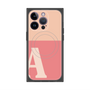 プレミアムパネル with MagSafe［ オリジナル - initial two tone - A pink ］