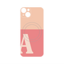 プレミアムパネル with MagSafe［ オリジナル - initial two tone - A pink ］