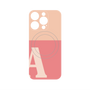 プレミアムパネル with MagSafe［ オリジナル - initial two tone - A pink ］