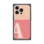 プレミアムパネル with MagSafe［ オリジナル - initial two tone - A pink ］