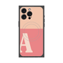 プレミアムパネル with MagSafe［ オリジナル - initial two tone - A pink ］