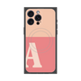 プレミアムパネル with MagSafe［ オリジナル - initial two tone - A pink ］