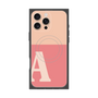 プレミアムパネル with MagSafe［ オリジナル - initial two tone - A pink ］