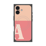 プレミアムパネル with MagSafe［ オリジナル - initial two tone - A pink ］