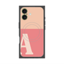 プレミアムパネル with MagSafe［ オリジナル - initial two tone - A pink ］