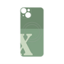 プレミアムパネル with MagSafe［ オリジナル - initial two tone - X green ］