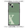 プレミアムパネル with MagSafe［ オリジナル - initial two tone - X green ］