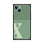 プレミアムパネル with MagSafe［ オリジナル - initial two tone - X green ］