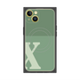 プレミアムパネル with MagSafe［ オリジナル - initial two tone - X green ］