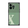 プレミアムパネル with MagSafe［ オリジナル - initial two tone - X green ］