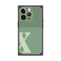 プレミアムパネル with MagSafe［ オリジナル - initial two tone - X green ］