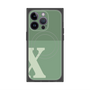 プレミアムパネル with MagSafe［ オリジナル - initial two tone - X green ］