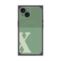プレミアムパネル with MagSafe［ オリジナル - initial two tone - X green ］