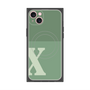 プレミアムパネル with MagSafe［ オリジナル - initial two tone - X green ］