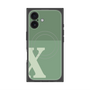 プレミアムパネル with MagSafe［ オリジナル - initial two tone - X green ］