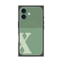 プレミアムパネル with MagSafe［ オリジナル - initial two tone - X green ］