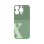 プレミアムパネル with MagSafe［ オリジナル - initial two tone - X green ］
