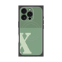 プレミアムパネル with MagSafe［ オリジナル - initial two tone - X green ］