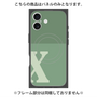 プレミアムパネル with MagSafe［ オリジナル - initial two tone - X green ］