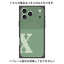 プレミアムパネル with MagSafe［ オリジナル - initial two tone - X green ］