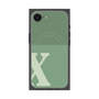 プレミアムパネル with MagSafe［ オリジナル - initial two tone - X green ］