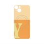 プレミアムパネル with MagSafe［ オリジナル - initial two tone - Y orange ］