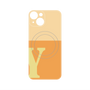 プレミアムパネル with MagSafe［ オリジナル - initial two tone - Y orange ］