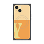 プレミアムパネル with MagSafe［ オリジナル - initial two tone - Y orange ］