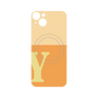 プレミアムパネル with MagSafe［ オリジナル - initial two tone - Y orange ］