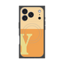 プレミアムパネル with MagSafe［ オリジナル - initial two tone - Y orange ］