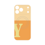 プレミアムパネル with MagSafe［ オリジナル - initial two tone - Y orange ］