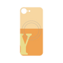 プレミアムパネル with MagSafe［ オリジナル - initial two tone - Y orange ］