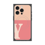 プレミアムパネル with MagSafe［ オリジナル - initial two tone - Y pink ］