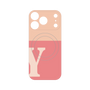 プレミアムパネル with MagSafe［ オリジナル - initial two tone - Y pink ］