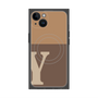プレミアムパネル with MagSafe［ オリジナル - initial two tone - Y brown ］