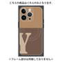 プレミアムパネル with MagSafe［ オリジナル - initial two tone - Y brown ］