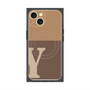 プレミアムパネル with MagSafe［ オリジナル - initial two tone - Y brown ］