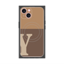 プレミアムパネル with MagSafe［ オリジナル - initial two tone - Y brown ］