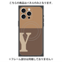 プレミアムパネル with MagSafe［ オリジナル - initial two tone - Y brown ］