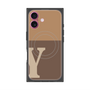 プレミアムパネル with MagSafe［ オリジナル - initial two tone - Y brown ］