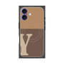 プレミアムパネル with MagSafe［ オリジナル - initial two tone - Y brown ］