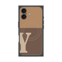 プレミアムパネル with MagSafe［ オリジナル - initial two tone - Y brown ］