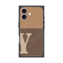 プレミアムパネル with MagSafe［ オリジナル - initial two tone - Y brown ］
