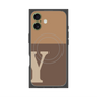プレミアムパネル with MagSafe［ オリジナル - initial two tone - Y brown ］